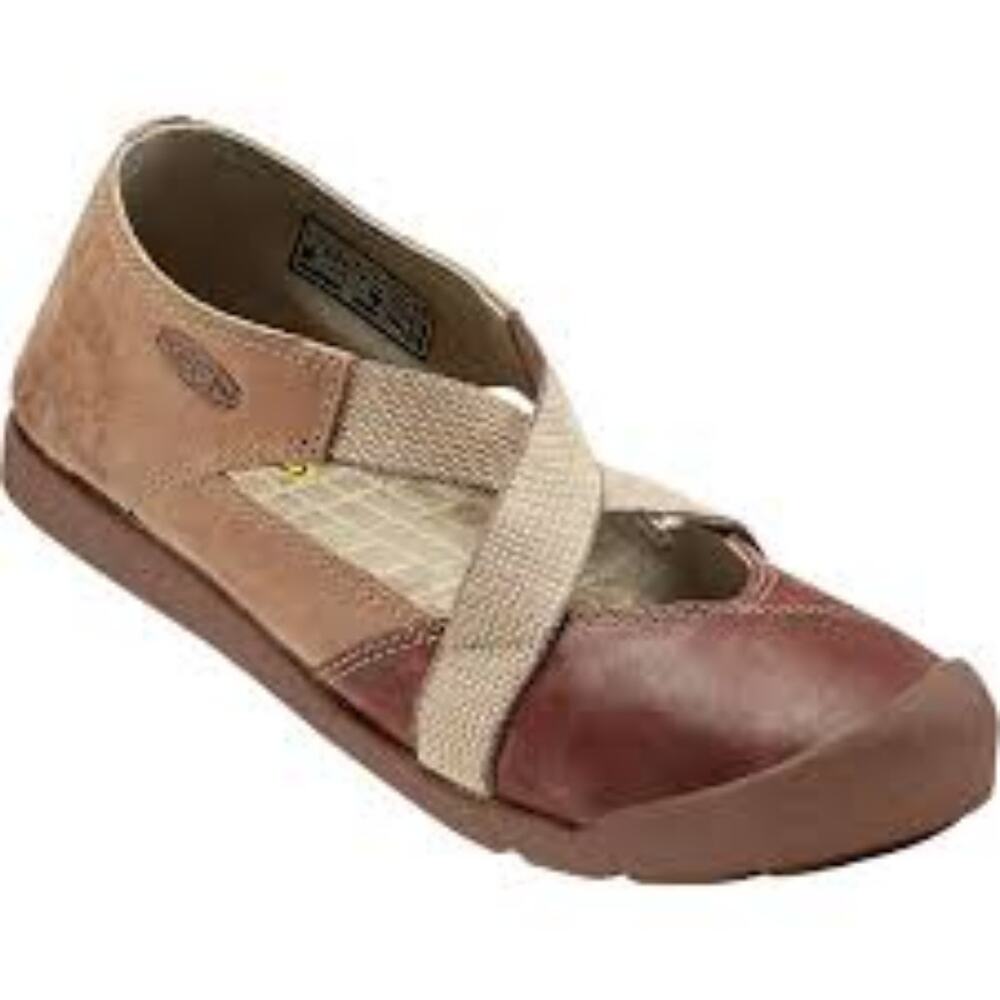 Keen Lower East Side Mary Jane Shoes Brown Leather Women's Size 11 NWOT
